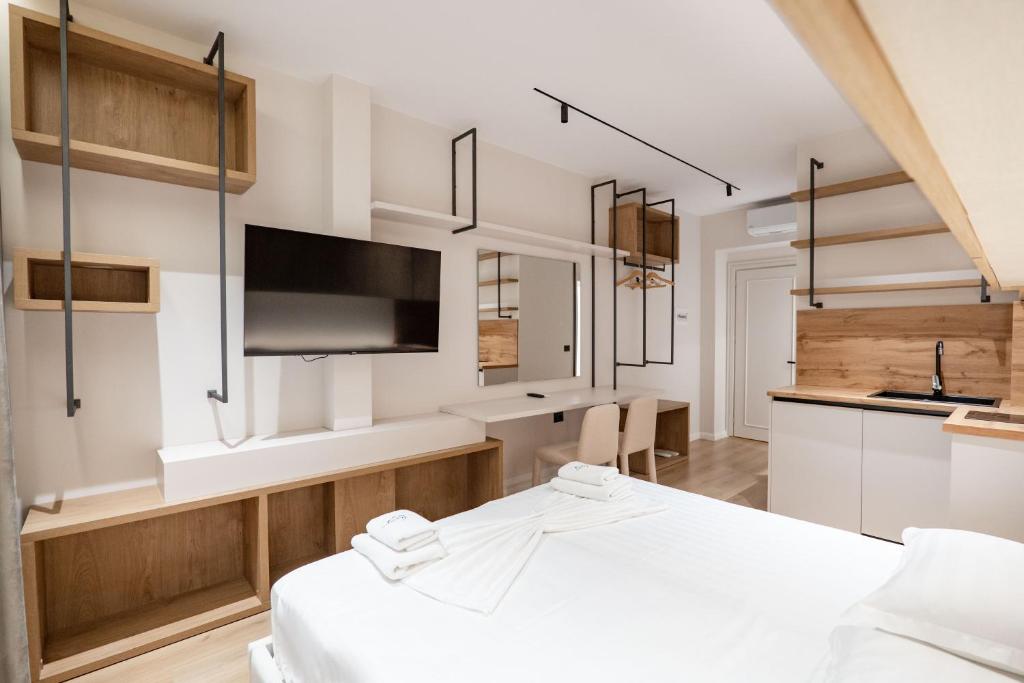 Deluxe Studio Interior at Saturn Hotel
